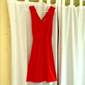 Red Dri-Fit exofficio Sun dress with zip pocket